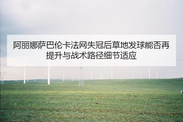 阿丽娜萨巴伦卡法网失冠后草地发球能否再提升与战术路径细节适应